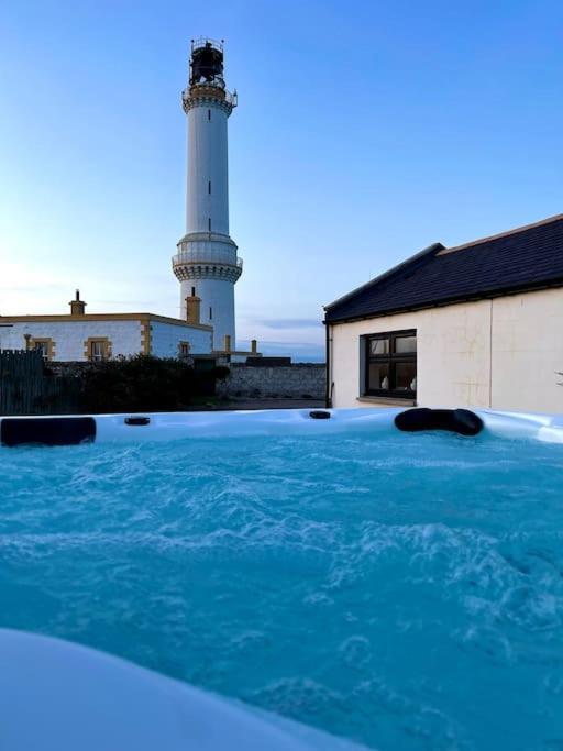 Lighthouse Cottage With Hottub Aberdeen Eksteriør bilde